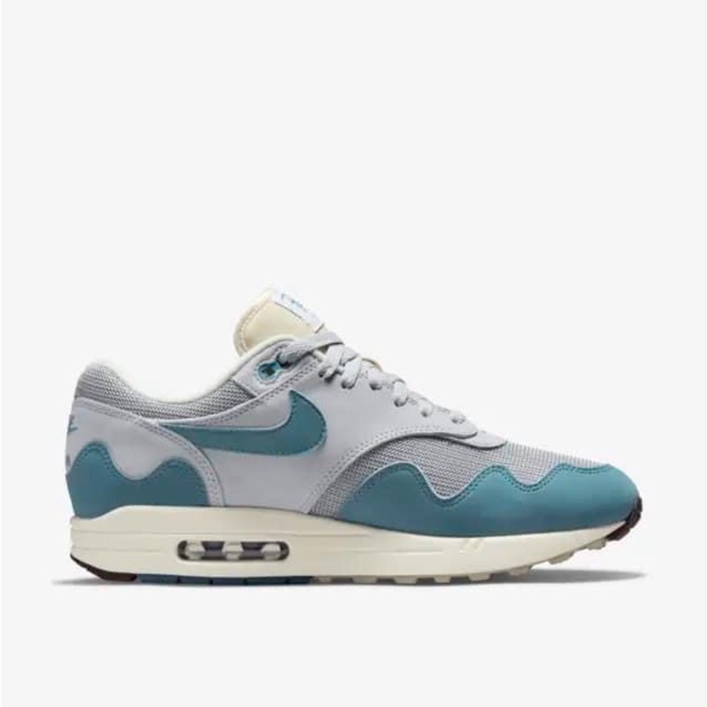 Nike Patta x Air Max 1 'Noise Aqua' Sneaker | Blue | Men's Size 4 / Women’s 5.5 - Picture 5 of 5